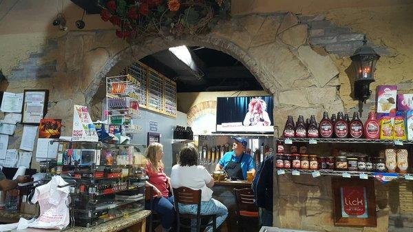 Taproom inside Lakeway Market