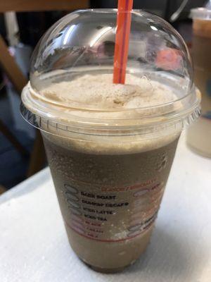 Iced coffee that gave my friend an upset stomach