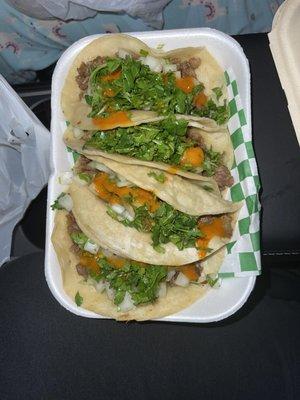 Asada tacos