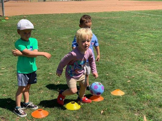 Soccer class