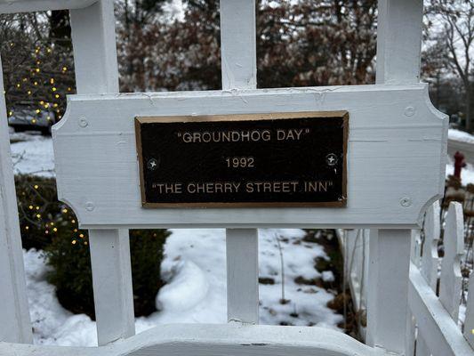 This is the actual AirBnB where they filmed the movie Groundhog Day!