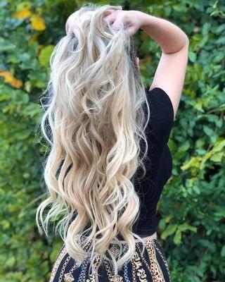 Blonde Extensions