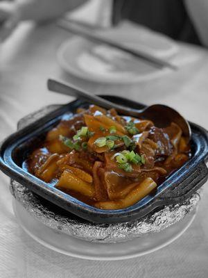 Braised beef and rice noodle @whaevaeats