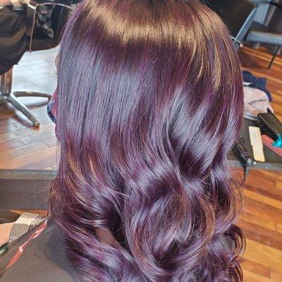 Violet Balayage at Studio 10 by Gayla