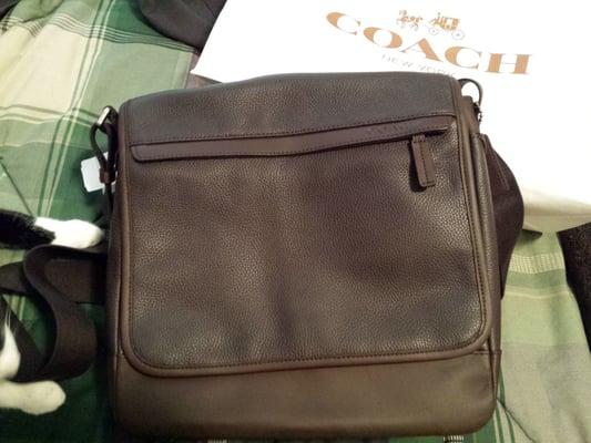 Early Christmas gift. Leather map bag for my documents and other things :-)