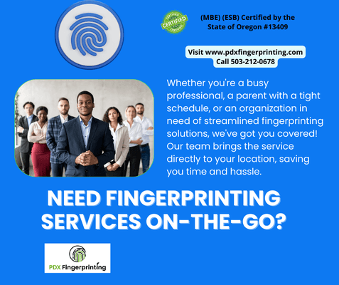 Need fingerprinting services on-the-go