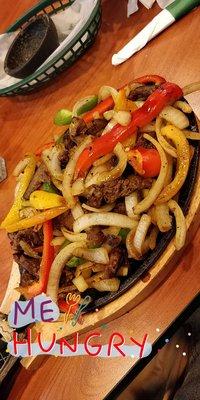 Steak Fajitas - approximately 5 peppers and onions