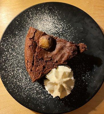 Flourless chocolate chestnut cake @ Alléchant