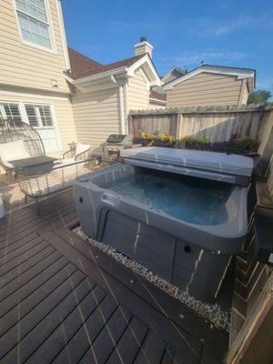 Our new hottub!