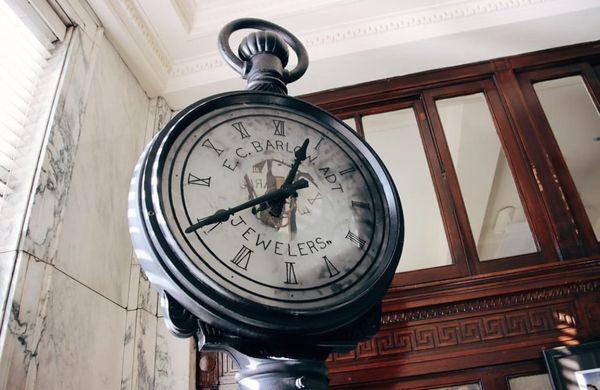 It's definitely time (haha get it) for you to come visit us! This clock used to be on the streets of downtown Georgetown!