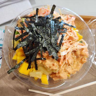 Poke bowl MY way! Lol