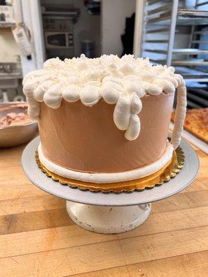 Hand Decorated Beer Stein Cake!