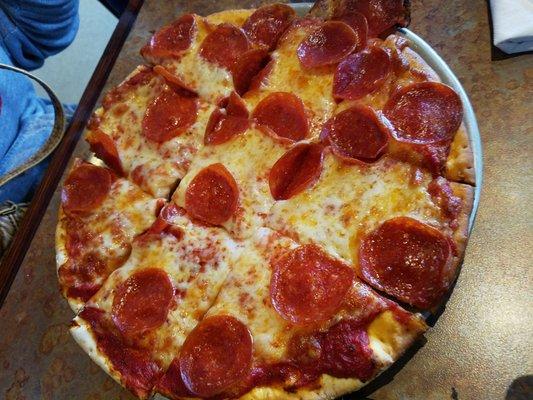 Pepperoni pizza