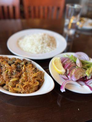 Bhindi with Onions and Chilies