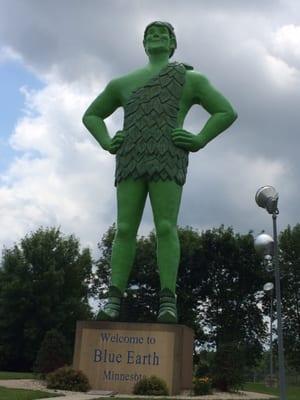 Picnic with the Jolly Green Giant.