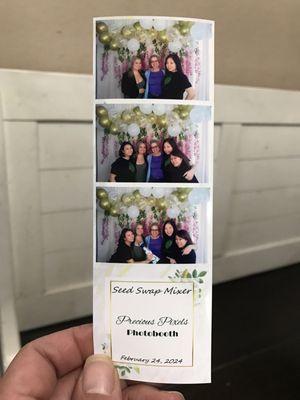 Cute 3 picture photo booth strip!