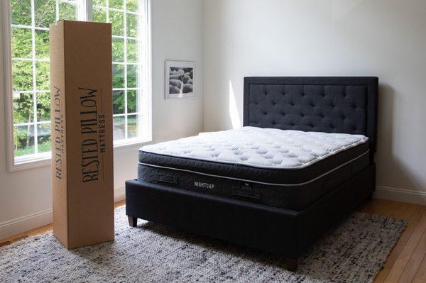 Our mattresses can be roll-packed and shipped all over the USA. Nightcap is another mattress that will help you get a great night's sleep.