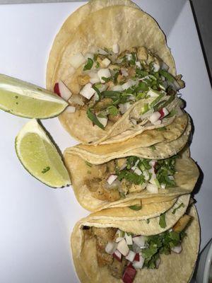 Chicken tacos