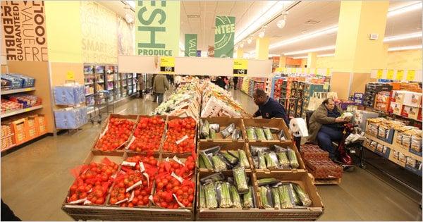 Heather Ashley Chase ALDI German store visit, Waterloo New York