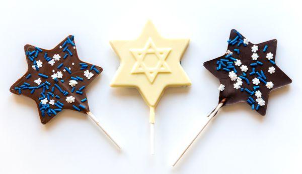 Chocolate Hanukkah Pops at Top This Chocolate in Ventura Harbor. TopThisChocolate.com