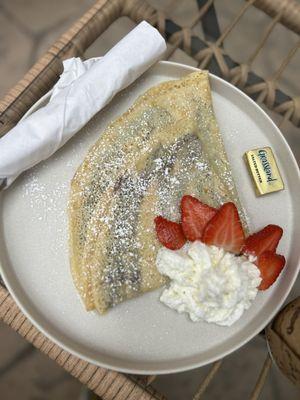 Nutella crepes