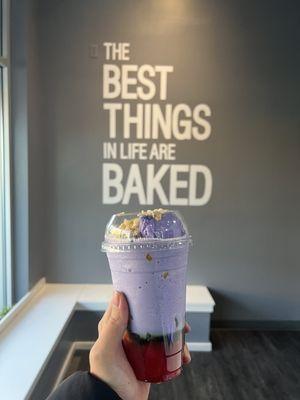 Halo halo - ube base and ube ice cream. Soo GOOD!!