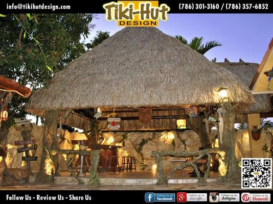 Tiki Hut Design of Miami