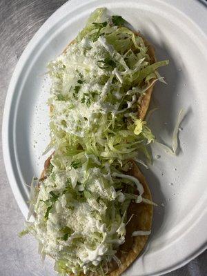 Tostadas de pollo