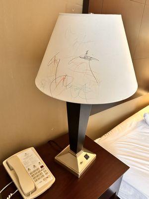 Damaged lamp