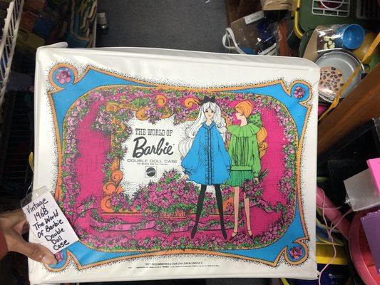 1968 The World of Barbie doll case