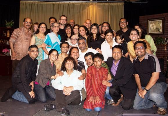 Tabla maestro Ustad Zakir Hussain after the performance of DEATH IN SAN FRANCISCO http://www.youtube.com/watch?v=H4sjSmnKYUk