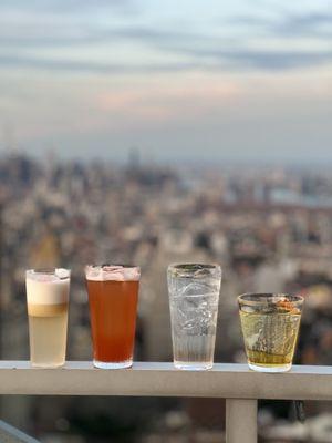 Drinks with a view