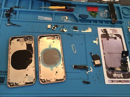 iPhone 8 back housing replacement