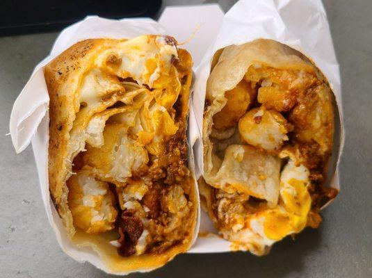 The Hangover Breakfast Burrito