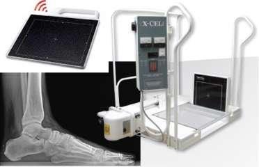 Tiger DRX True Flat Panel Direct Radiology DR with X-Cel X-Ray Machine Podiatry Package