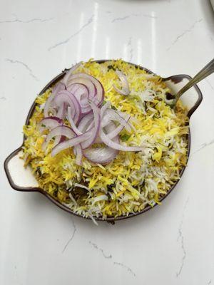 Goat Dum Biryani