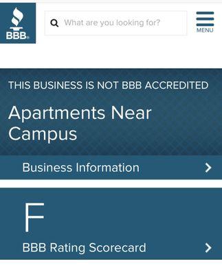 ANC has an 'F' rating with the Better Business Bureau, run fast from this company