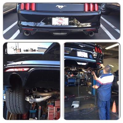 Got my custom exhaust done today. Thank you Manny. I love love love how my car sounds now.