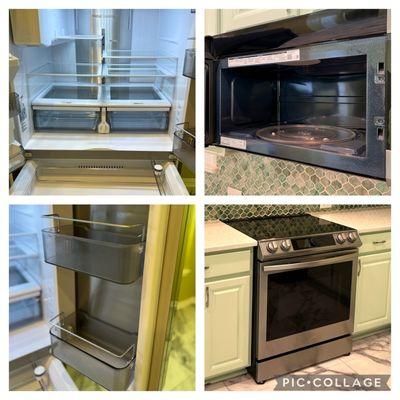 Moving Clean- Refrigerator, Microwave and Oven