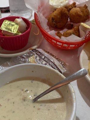 White clam chowder (my favorite)