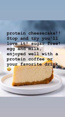 Protein cheesecake