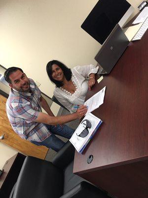 My client Felipe getting pre approved with our preferred lender Mary Shuck!