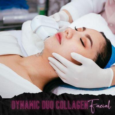 ANTI-AGING FACIALS * Dynamic Duo Collagen Facial * Dúo Colágeno Plus Facial