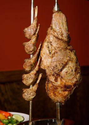 New Zealand Lamb Chops and Leg of Lamb