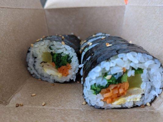 Gimbap (whoops ate a couple already)