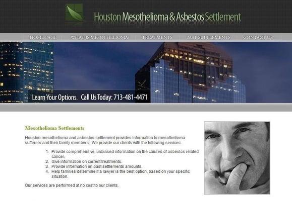 Houston Mesothelioma and Asbestos Settlement