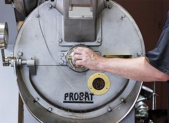 Vintage 1930s(?) Probat roaster.