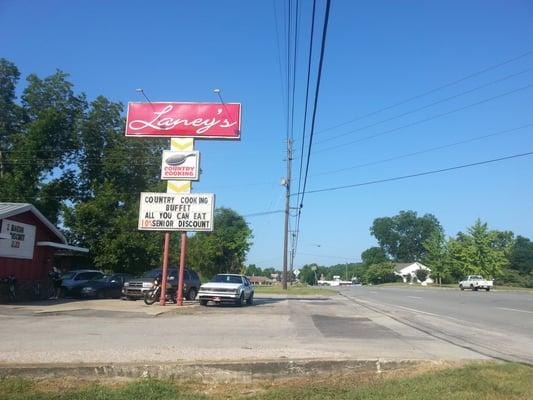 Looking West on Highway 78.