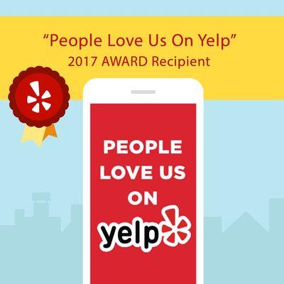 We are proud to share that Geeks Uneek INC are 2017 recipients of Yelp's "People Love you on Yelp!" Award. #peopleloveusonyelp