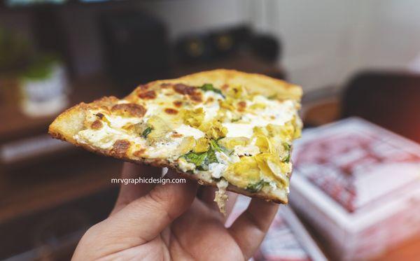 The Spinach & Artichoke Dip Pizza is Wife Approved